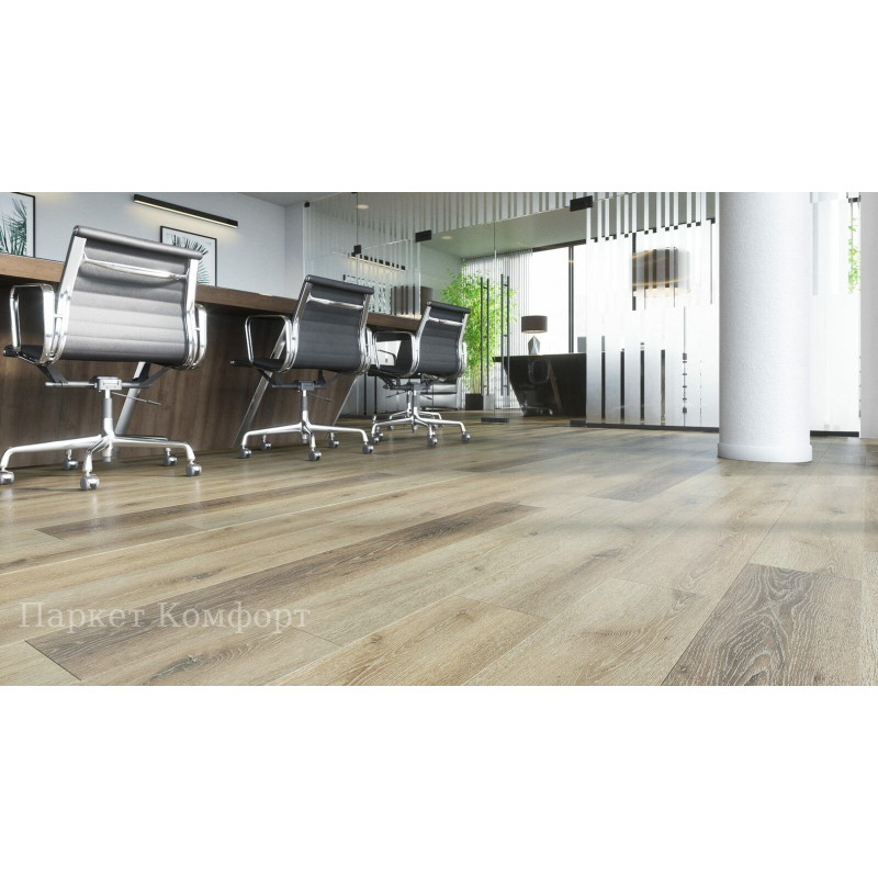 Кварц виниловый ламинат Fargo Comfort 88018-001 Дуб Песчаный Остров
