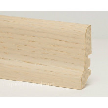 Шпонированный плинтус Tecnorivest 60x22x2500 мм Дуб Арктика