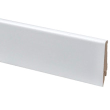 Плинтус МДФ GreFF 17x80x2600 мм 1004 Белый глянец