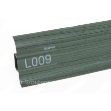Плинтус ПВХ LinePlast Стандарт L009 Клен зелёный