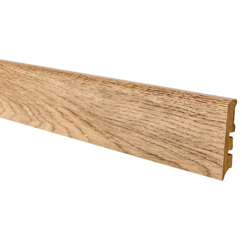 Плинтус МДФ Alsapan 12x58x2500 мм 622 Дуб Балеарский
