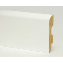 Плинтус МДФ Perfilstar 70x14x2250 мм Белый прямой