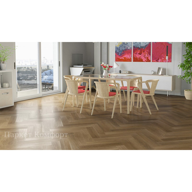 Кварц виниловый ламинат Fargo Parquet Дуб Монако 63W948
