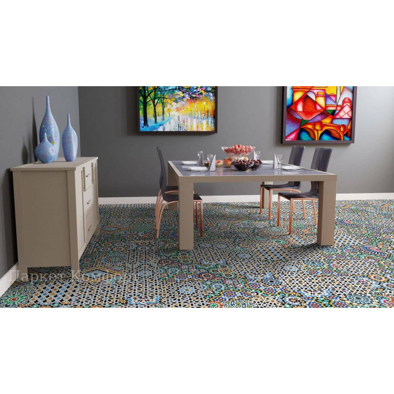 Ламинат Falquon Quadraic Q001 Mosaic 32 класс 8 мм