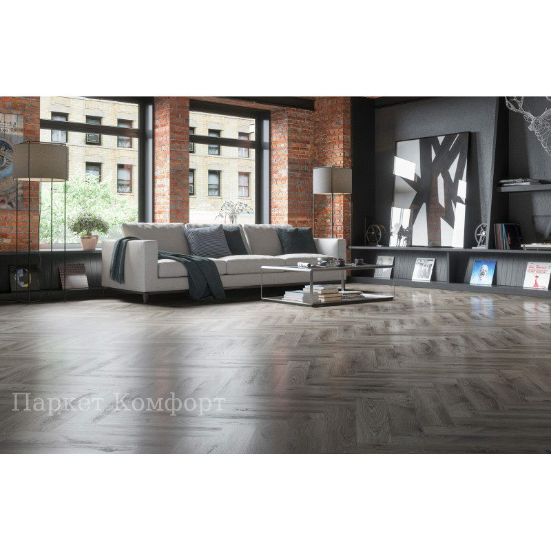 Кварц виниловый ламинат Fargo Parquet Дуб Скальный 385-2