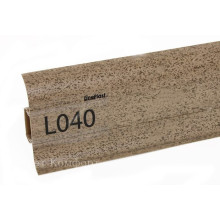 Плинтус ПВХ LinePlast Стандарт L040 Треви гранит