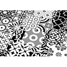 Ламинат Falquon Quadraic Q002 Black&White 32 класс 8 мм