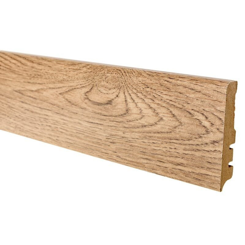 Плинтус МДФ Alsapan 15x80x2500 мм 622 Дуб Балеарский