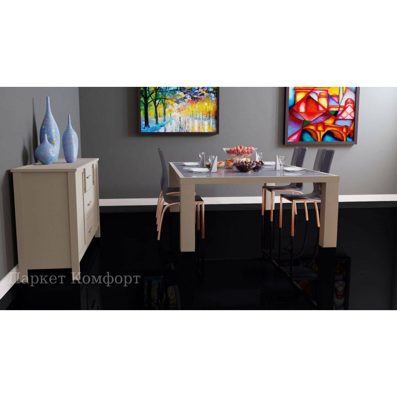 Ламинат Falquon Max DU190 Black 32 класс 8 мм