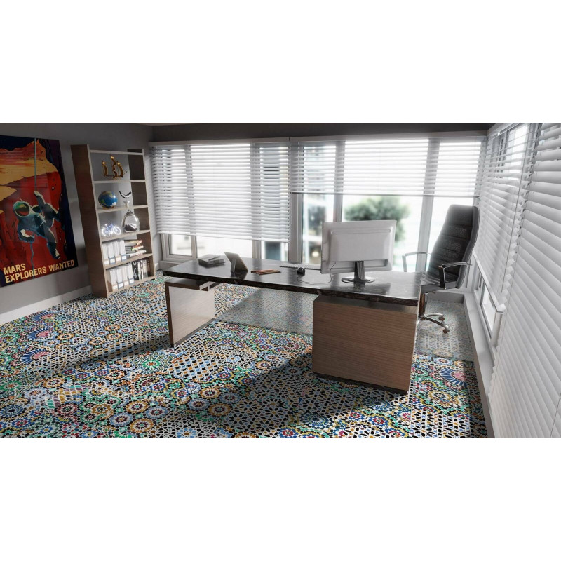 Ламинат Falquon Quadraic Q001 Mosaic 32 класс 8 мм
