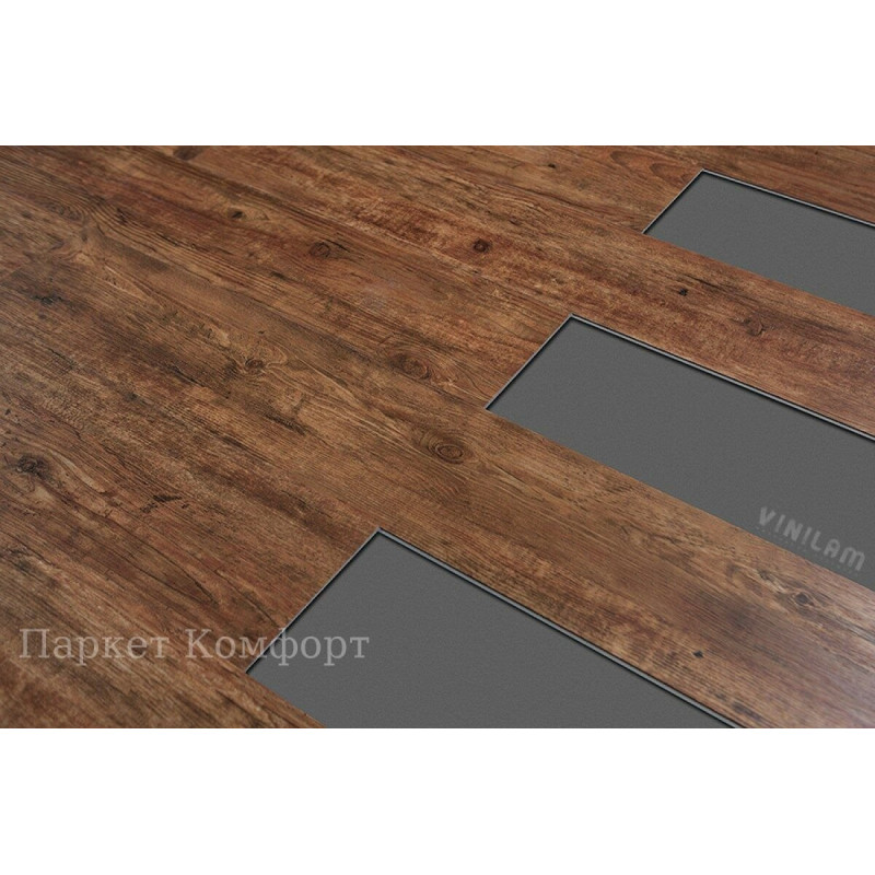 Виниловый ламинат Vinilam Click 8144-16 Дуб Мюнхен 43 класс 3.7 мм