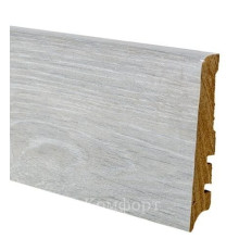 Плинтус МДФ Alsapan 15x80x2500 мм 448 Дуб Серый