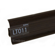 Плинтус ПВХ LinePlast Стандарт LT011 Темный клен