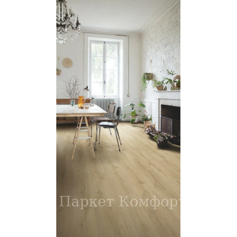 Ламинат Quick-Step Classic CLV 4084 Дуб бежевый рустикальный 32 класс 8 мм