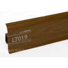 Плинтус ПВХ LinePlast Стандарт LT019 Дуб мореный