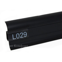Плинтус ПВХ LinePlast Стандарт L029 Чёрный
