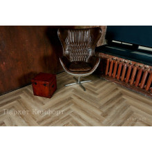 Виниловый ламинат Vinilam Herringbone IS11166 Паркет Классический 43 класс 6,5 мм