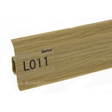 Плинтус ПВХ LinePlast Стандарт L011 Дуб светлый
