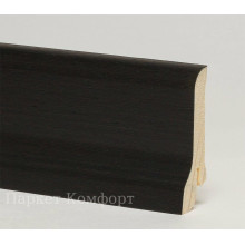 Шпонированный плинтус Pedross 60x22x2500 мм Черный