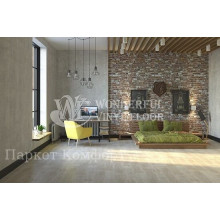 Кварц виниловый ламинат Wonderful Vinyl Floor Natural Relief DE1505 Снежный
