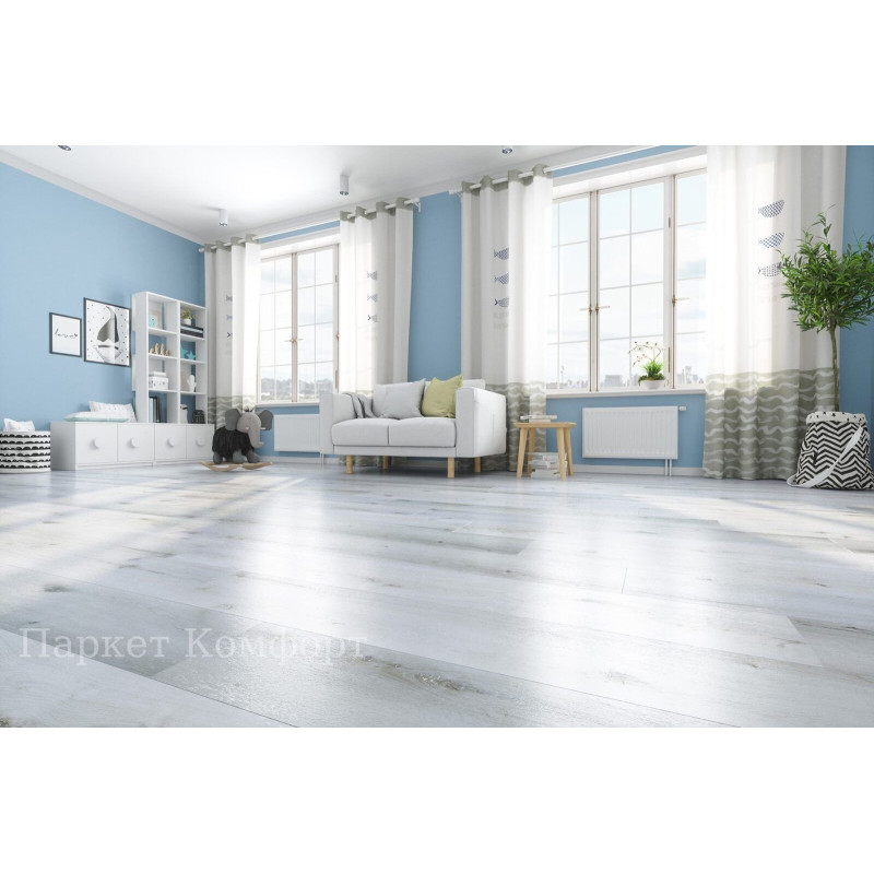 Кварц виниловый ламинат Fargo Comfort XXL DL 1601 Дуб Снежный