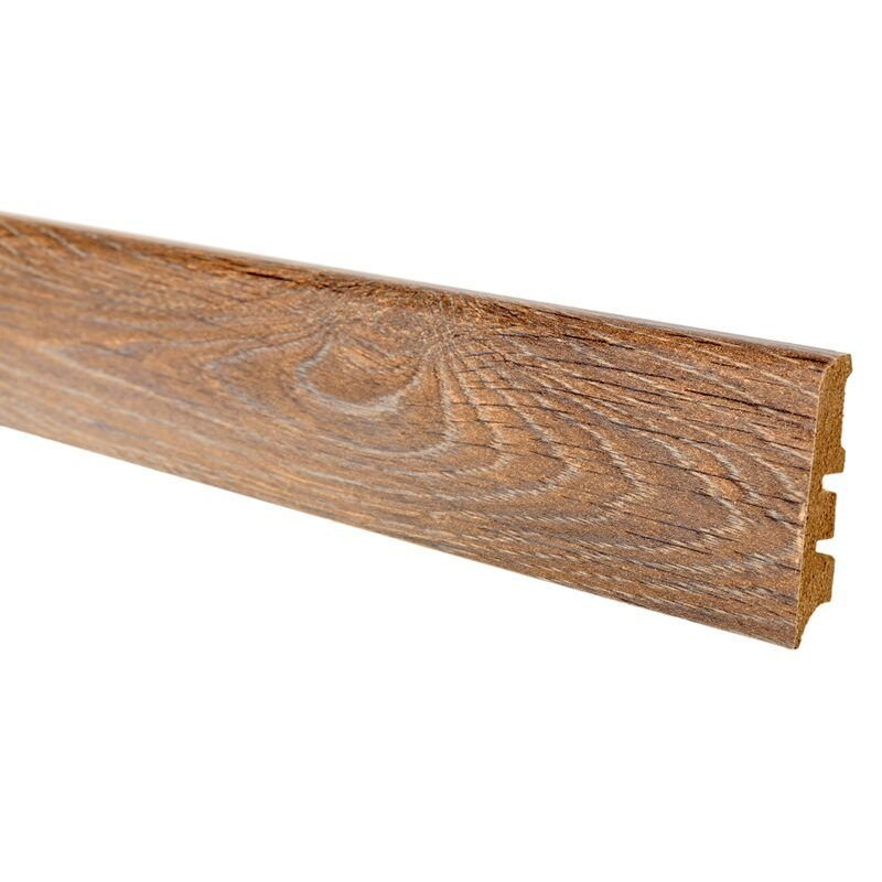 Плинтус МДФ Alsapan 12x58x2500 мм 620 Дуб Корсика