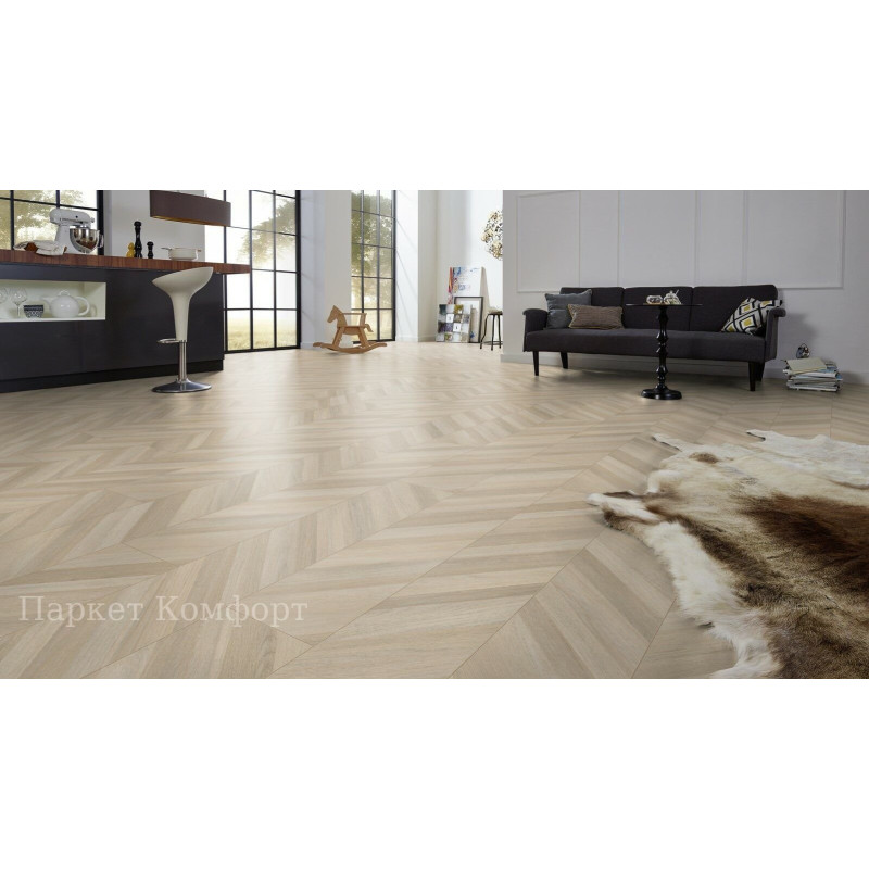 Ламинат Kronotex Exquisit Plus D4698 Дуб Шеврон 32 класс, 8 мм
