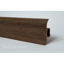 Плинтус ПВХ LinePlast Стандарт L044 Дуб капучино