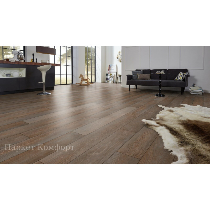 Ламинат Kronotex Exquisit D4613 Ясень медный 32 класс, 8 мм