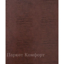Кожаный пол Corkstyle Leather CS Kroko Redbrown
