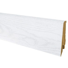 Плинтус МДФ GreFF 17x80x2600 мм 1008 Дуб белый