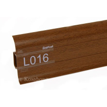 Плинтус ПВХ LinePlast Стандарт L016 Светлый махагон