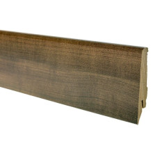 Плинтус МДФ GreFF 17x80x2600 мм 1074 Орех