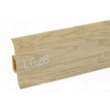 Плинтус ПВХ LinePlast Стандарт L026 Дуб мокко