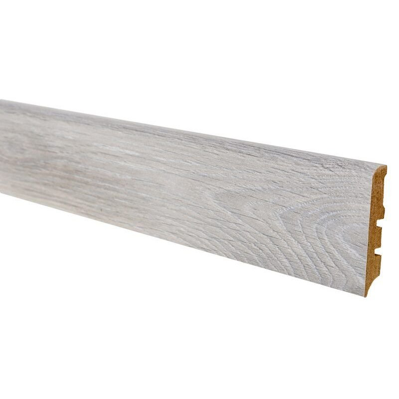 Плинтус МДФ Alsapan 12x58x2500 мм 448 Дуб Серый