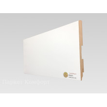 Плинтус Teckwood 140x16x2150 мм Белый Роял