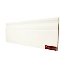 Плинтус МДФ Teckwood 100x16x2150 мм Белый Ренессанс