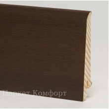 Шпонированный плинтус Pedross 80x16x2500 мм Дуб кофе