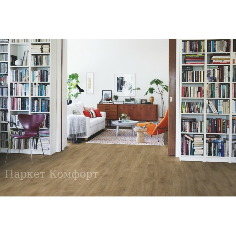 Виниловый ламинат Pergo MODERN PLANK CLICK Дуб Горный-темный