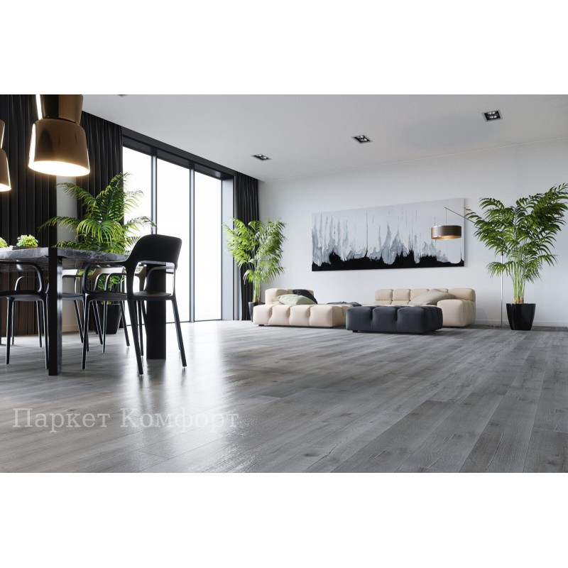Кварц виниловый ламинат Fargo Comfort 81996 Дуб Урбан