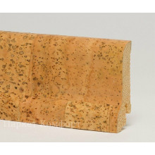 Шпонированный плинтус Pedross 60x22x2500 мм Пробка рустик