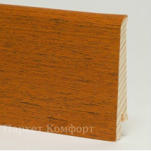 Шпонированный плинтус Pedross 80x16x2500 мм Мербау