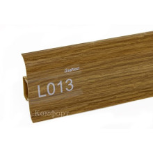 Плинтус ПВХ LinePlast Стандарт L013 Дуб тёмный