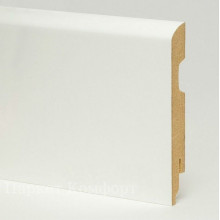 Плинтус МДФ Perfilstar 100x14x2250 мм Белый прямой