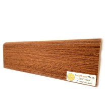 Плинтус МДФ Teckwood Цветной 75x16x2150 мм Дуб Табак