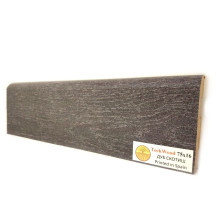 Плинтус МДФ Teckwood Цветной 75x16x2150 мм Дуб Скотиш