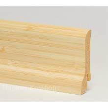 Шпонированный плинтус Pedross 60x22x2500 мм Бамбук светлый