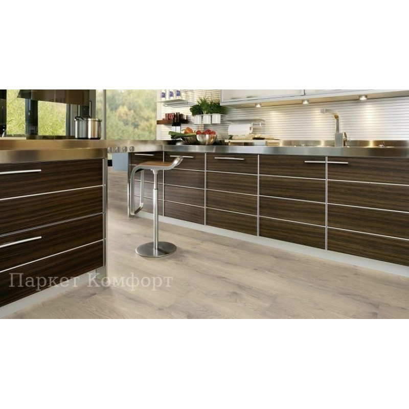Ламинат Wineo 500 Exclusive 4V LA059-001 Дуб волна кремовый 32 класс, 8 мм