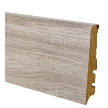 Плинтус МДФ Alsapan 15x80x2500 мм 449 Дуб Невада